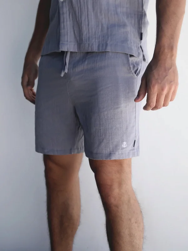 Custom Shorts-Siena Shorts - Light Blue