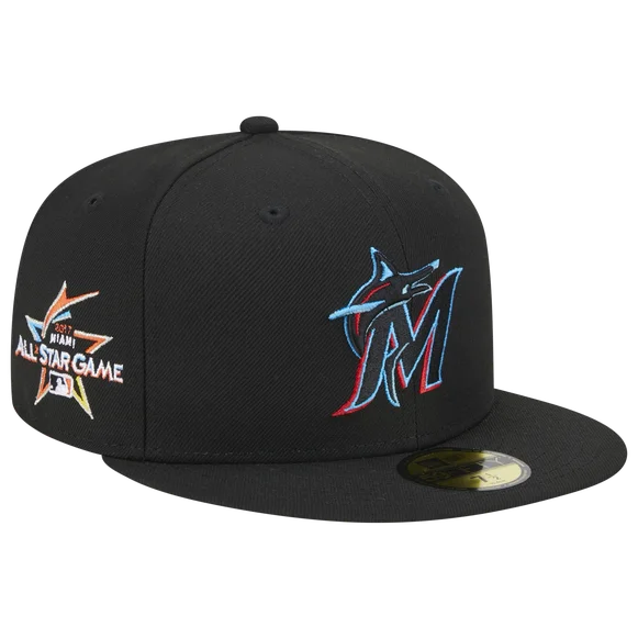 Patchwork Hat-NEW ERA MIAMI MARLINS All-Star Game 2017 59FIFTY FITTED HAT