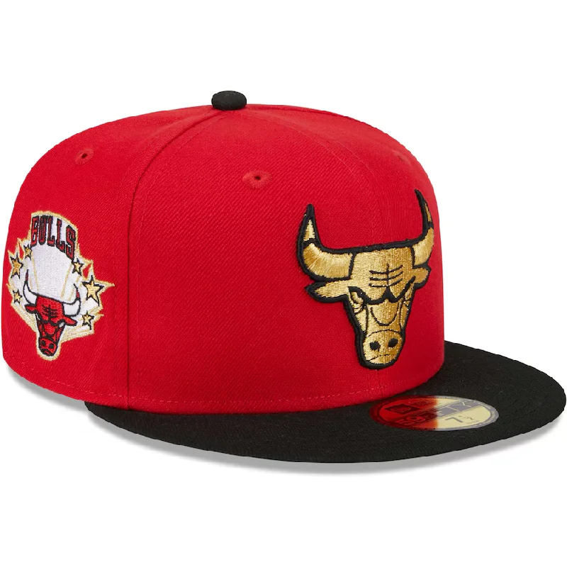 Festival Hat-New Era Chicago Bulls Game Day 59FIFTY Fitted Hat