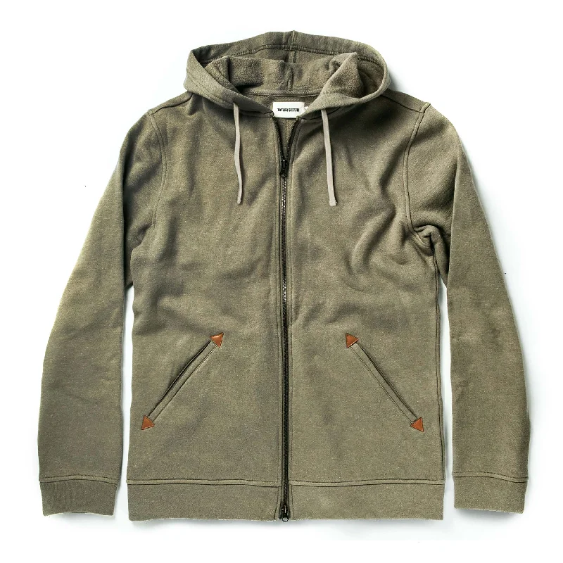 Tropical Hoodie-The Après Hoodie in Olive