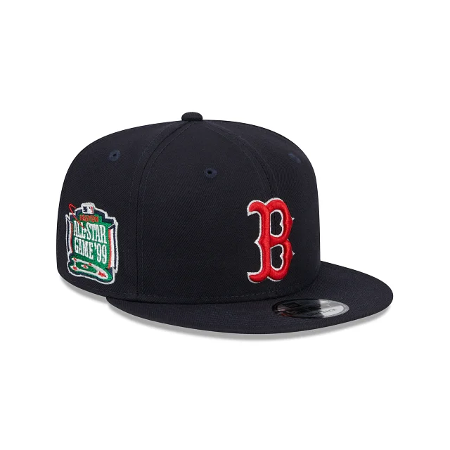 Trapper Hat-New Era Boston Red Sox All Star Game 1999 Side Patch 9FIFTY Snapback-Navy