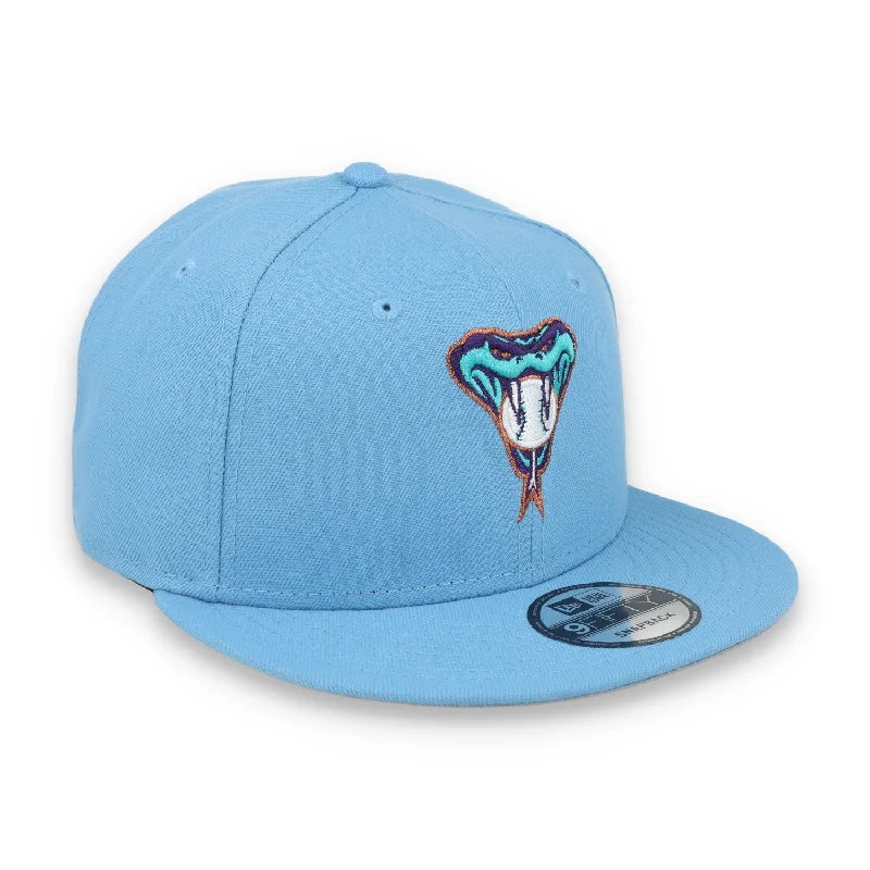 Waterproof Hat-New Era Arizona Diamondbacks MLB Evergreen 9Fifty Snapback-Sky Blue