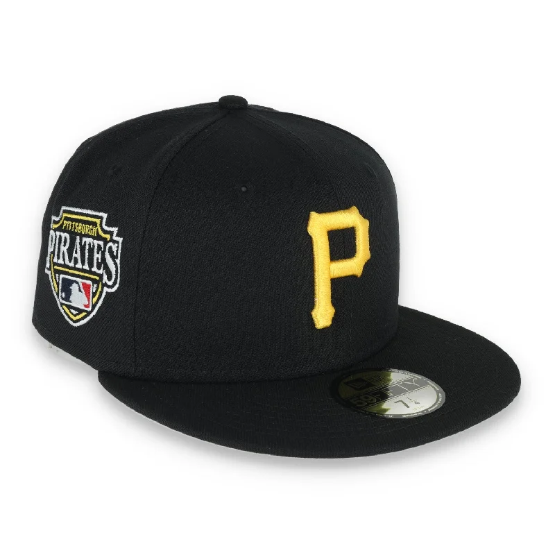 Snapback Hat-New Era Pittsburgh Pirates Team Name Side Patch 59FIFTY Fitted Hat