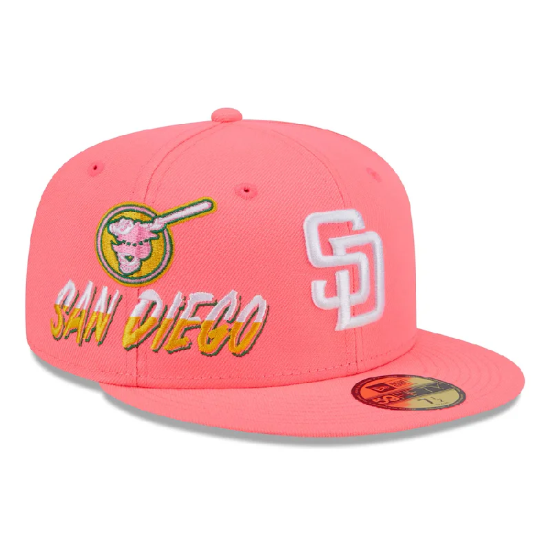 Reflective Hat-New Era San Diego Padres City Connect 59FIFTY Fitted Hat