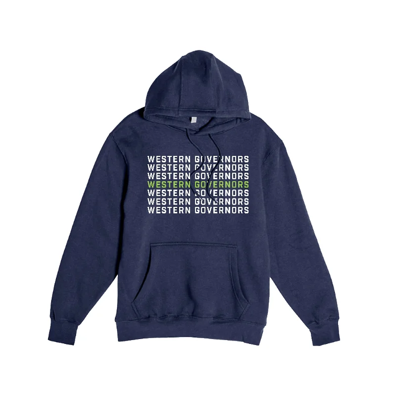 Heavyweight Hoodie-Unisex Western Governors Repeat Hoodie