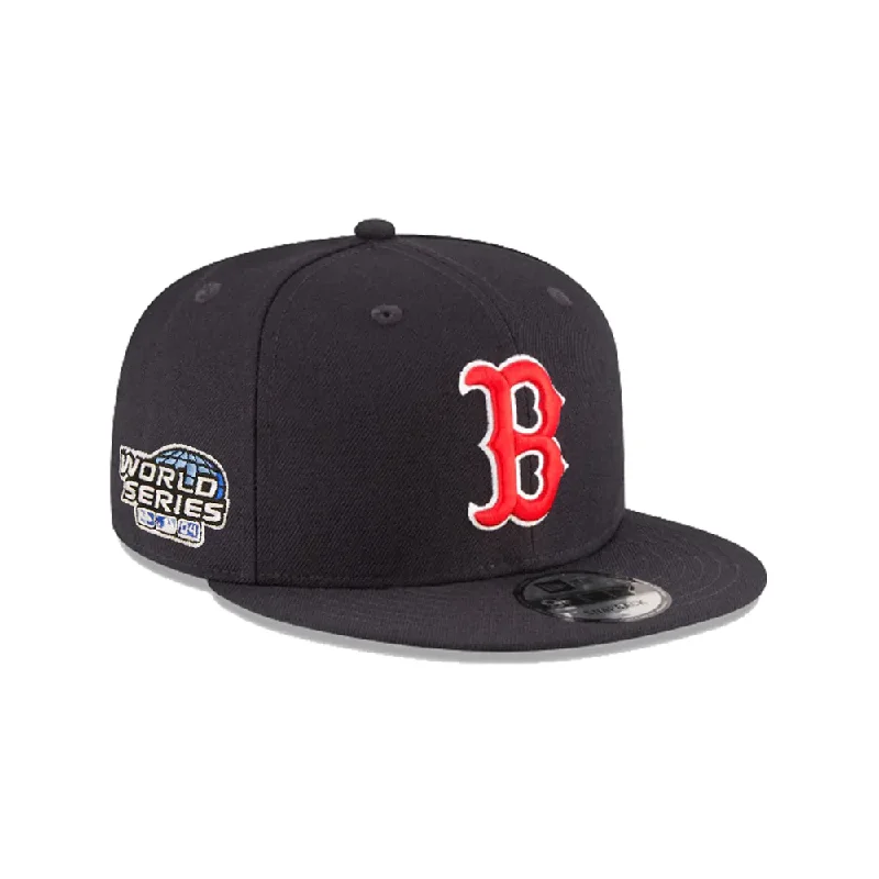 Knit Hat-New Era Boston Red Sox World Series Side Patch 9FIFTY Snapback