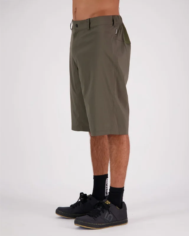 Minimalist Shorts-Virage Bike Shorts - Olive Night