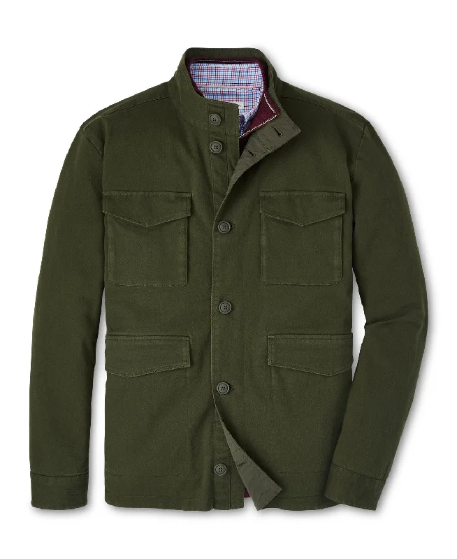 Monochrome Jacket-Peter Millar Stowe Reversible Safari Jacket