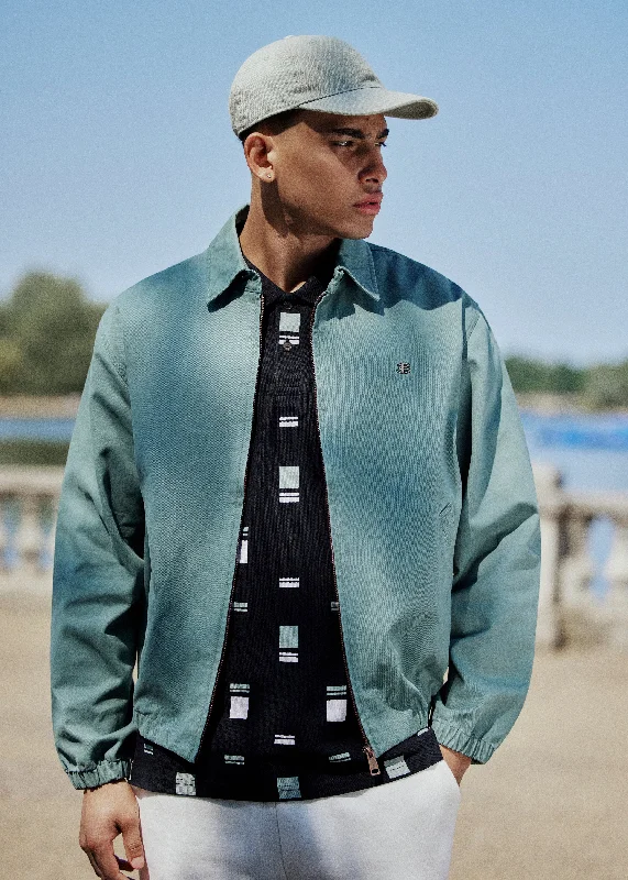 Racing Jacket-B by Ben Sherman Sports Blouson Jacket - Sage