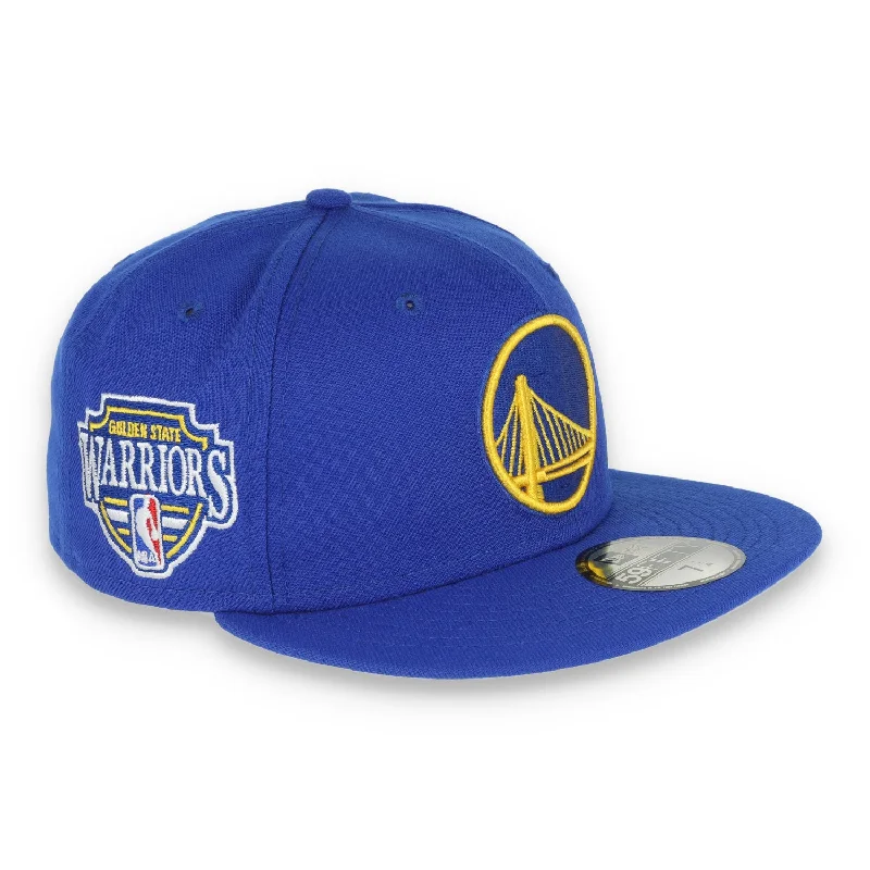 Baseball Hat-New Era Golden State Warriors Team Name Side Patch 59FIFTY Fitted Hat