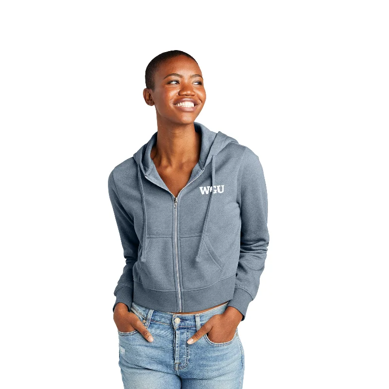 Minimalist Hoodie-District® Women’s V.I.T.™ Fleece Full-Zip Hoodie