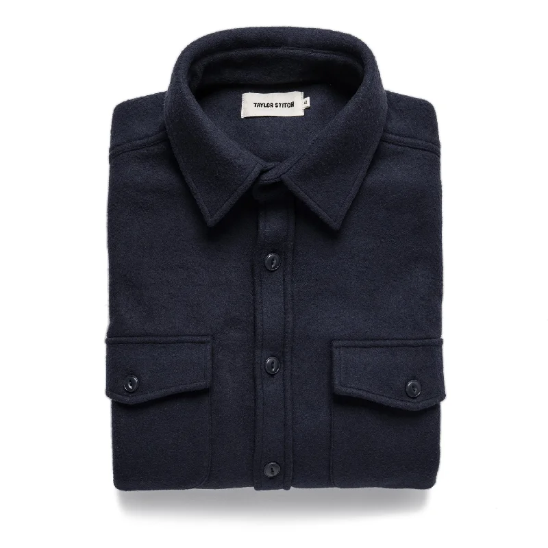 Lightweight Jacket-The Maritime Shirt Jacket in Navy