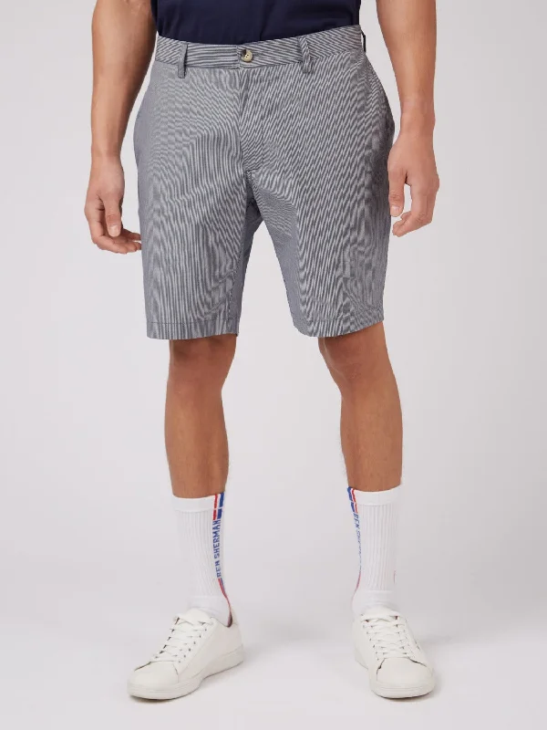 Running Shorts-B by Ben Sherman Striped Shorts