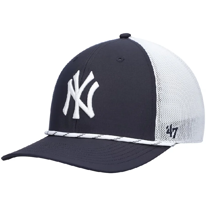 Vintage Hat-'47 Brand New York Yankee Burden Trucker Snapback Hat