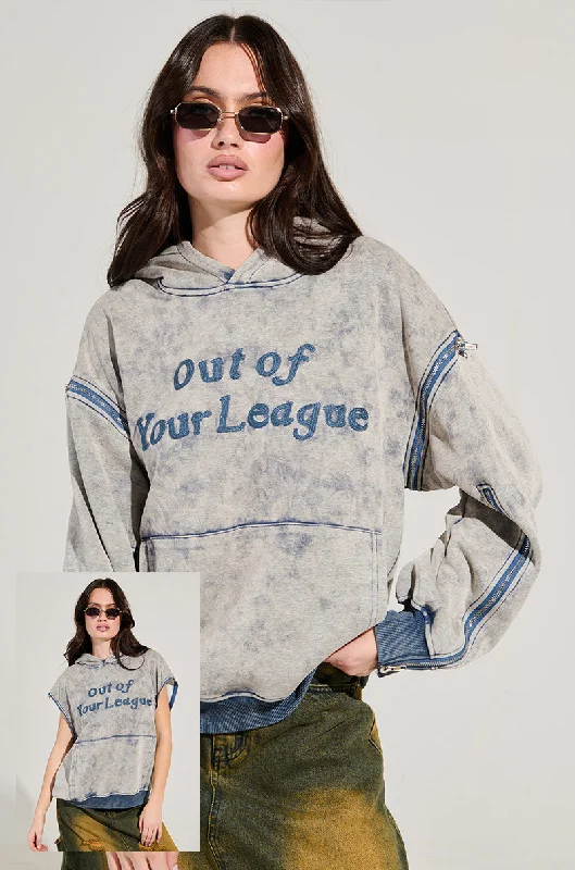 Wolf Hoodie-OUT OF YOUR LEAGUE HOODIE