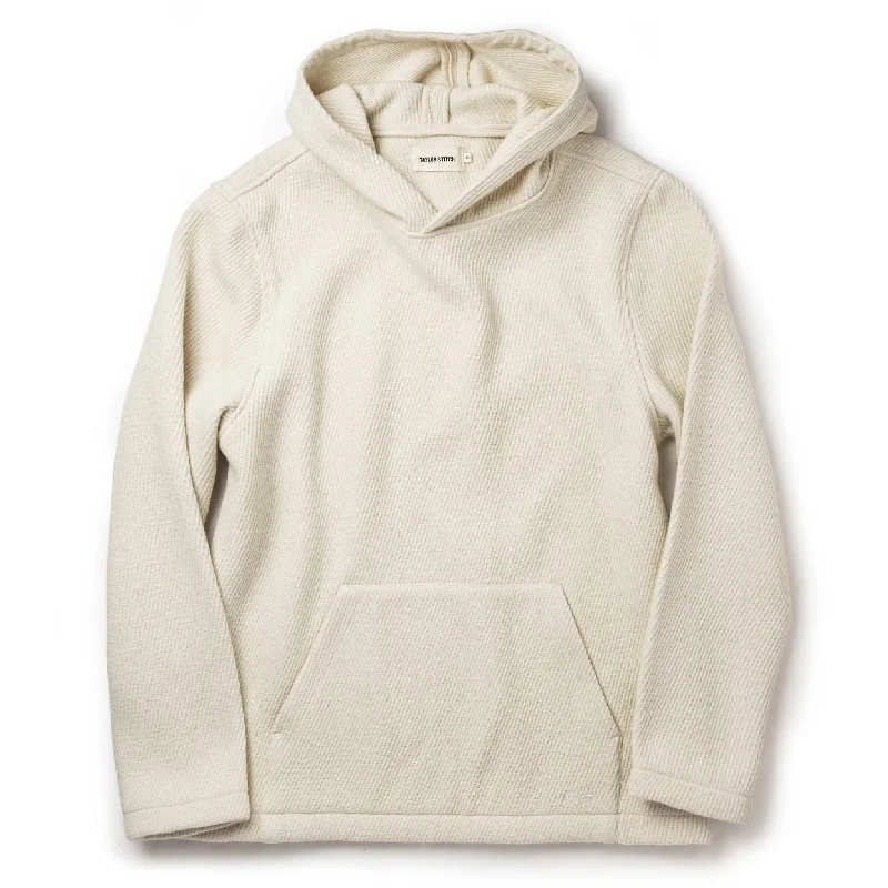 Basketball Hoodie-The Nomad Hoodie in Natural Twill