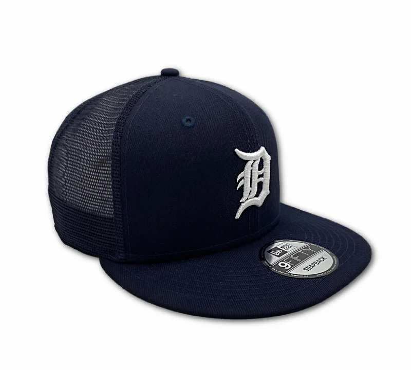 Cuffed Beanie Hat-DETROIT TIGERS NEW ERA CLASSIC TRUCKER C1 9FIFTY SNAPBACK-