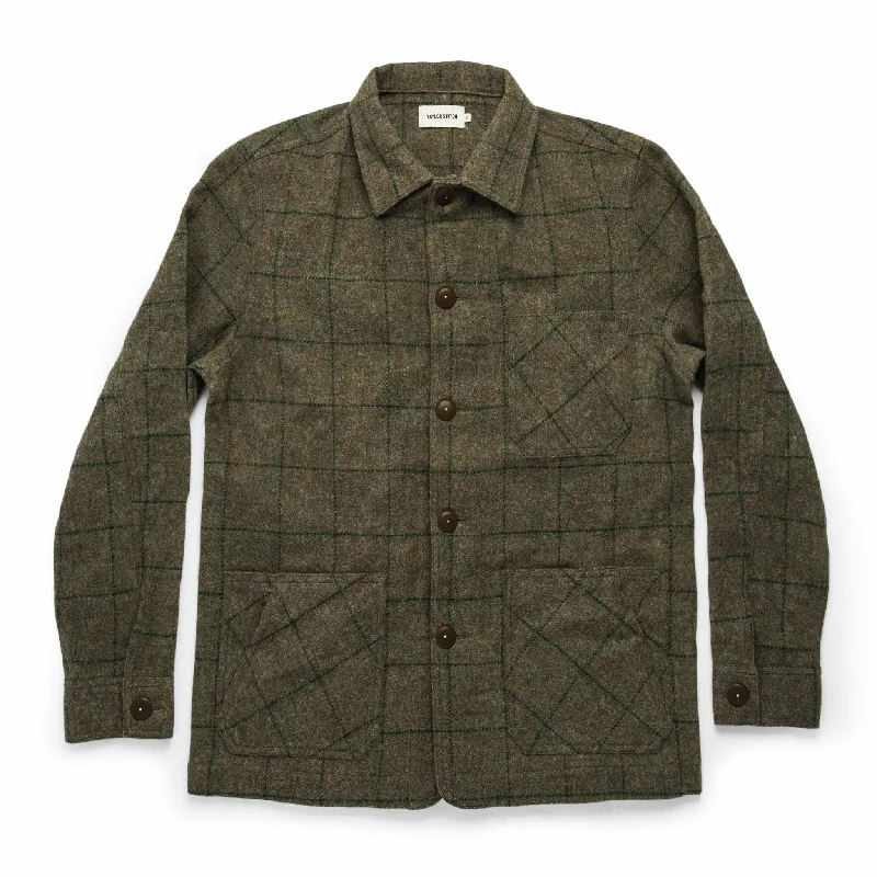 Graphic Jacket-The Ojai Jacket in Windowpane Wool