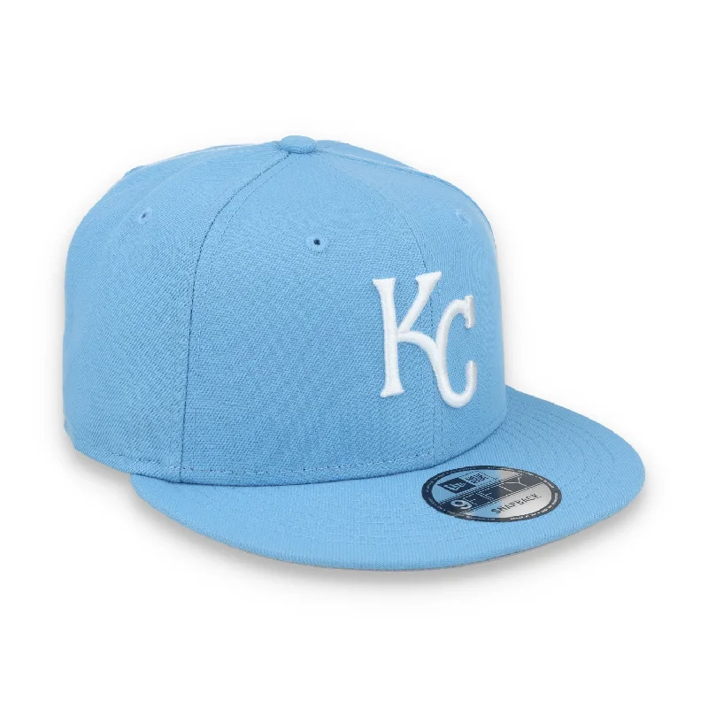 Limited Edition Hat-New Era Kansas City Evergreen 9FIFTY Snapback- Sky Blue