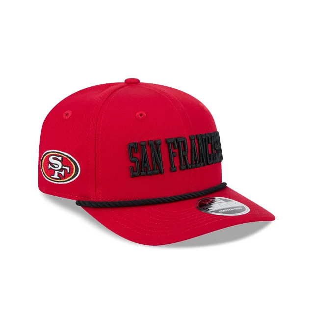 Wolf Hat-New Era San Francisco 49ers Wordmark 9SEVENTY Adjustable Cap