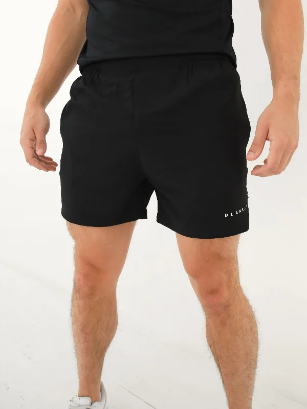 Basketball Shorts-Apex Active Shorts - Black