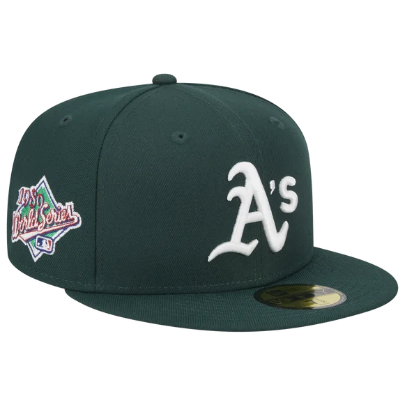 Graphic Hat-New Era Oakland Athletics 1980 World Series 59FIFTY Fitted