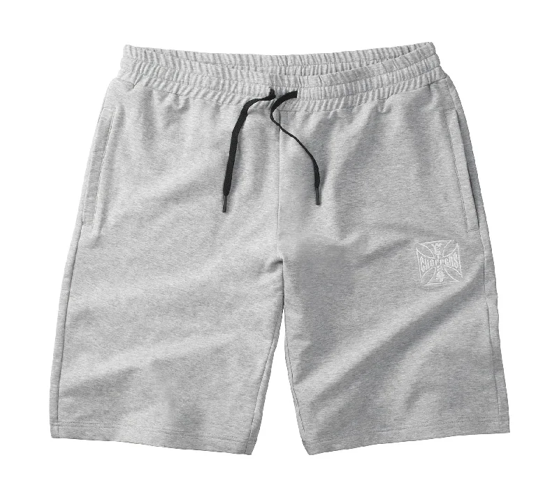 Two-Tone Shorts-WCC FOOL PROOF SHORTS - GREY MELANGE