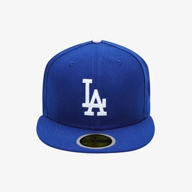 Wide Brim Hat-NEW ERA KIDS LOS ANGELES DODGERS AUTHENTIC COLLECTION 59FIFTY FITTED