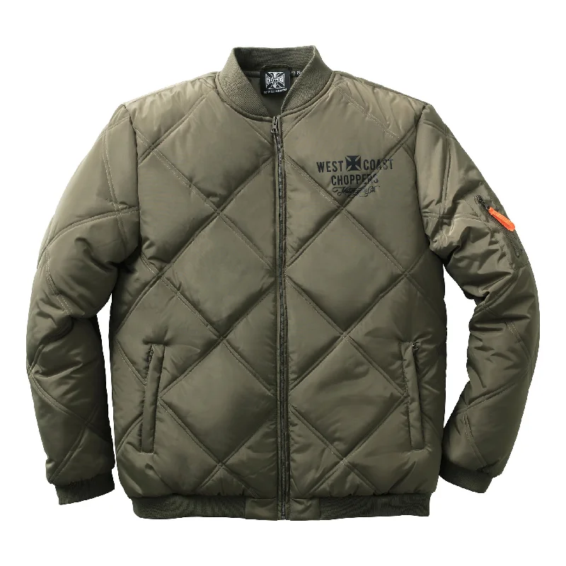 Retro Jacket-WCC RIGID JACKET - OLIVE