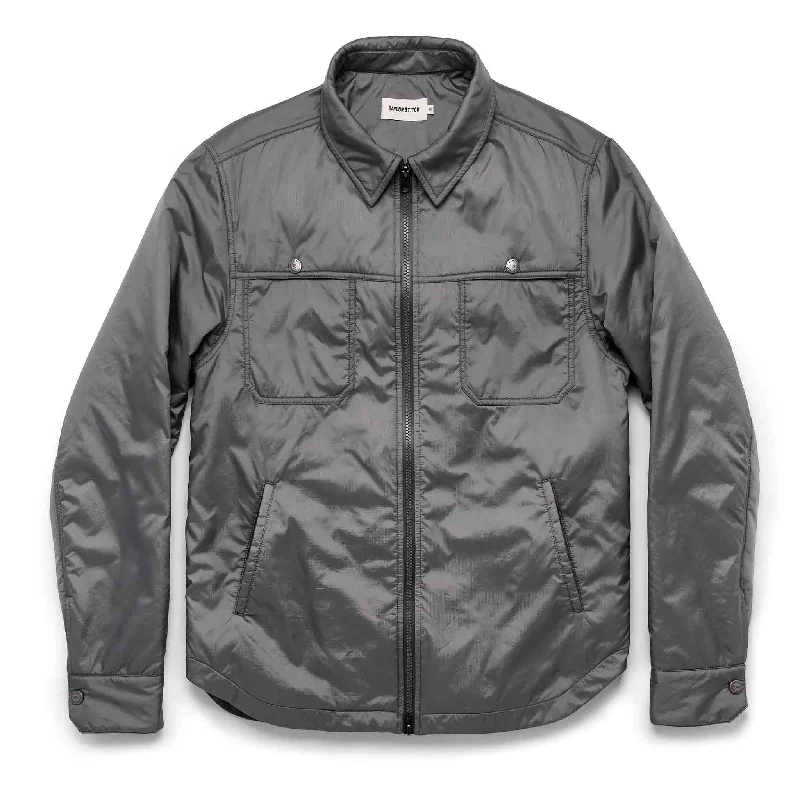 Limited Edition Jacket-The Bushland Shirt Jacket in Ash Ripstop