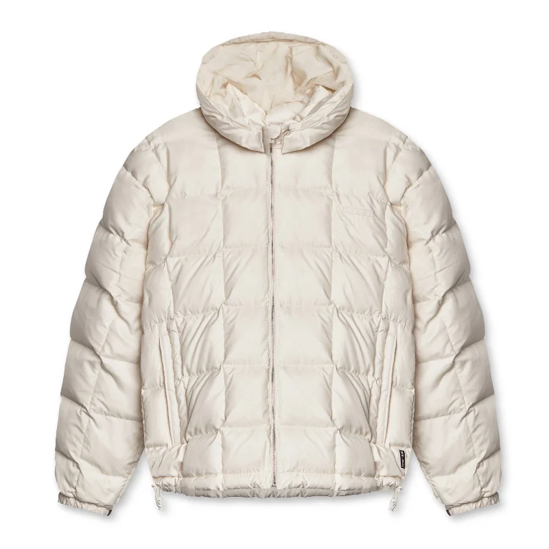 Thermal Jacket-0551. Weather-Ready Down Puffer Jacket - Ivory Cream