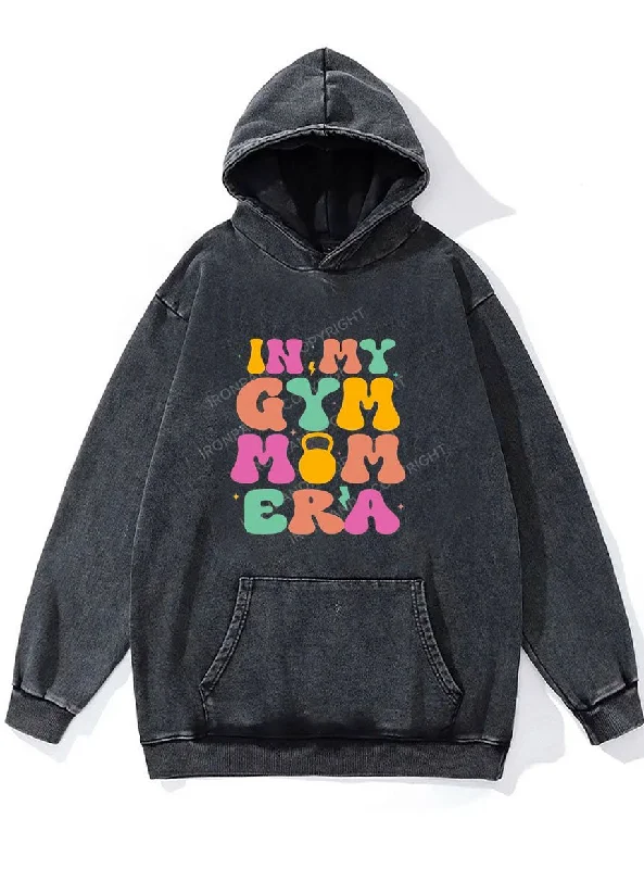 Golf Hoodie-In My Gym Mom Era WASHED GYM HOODIE