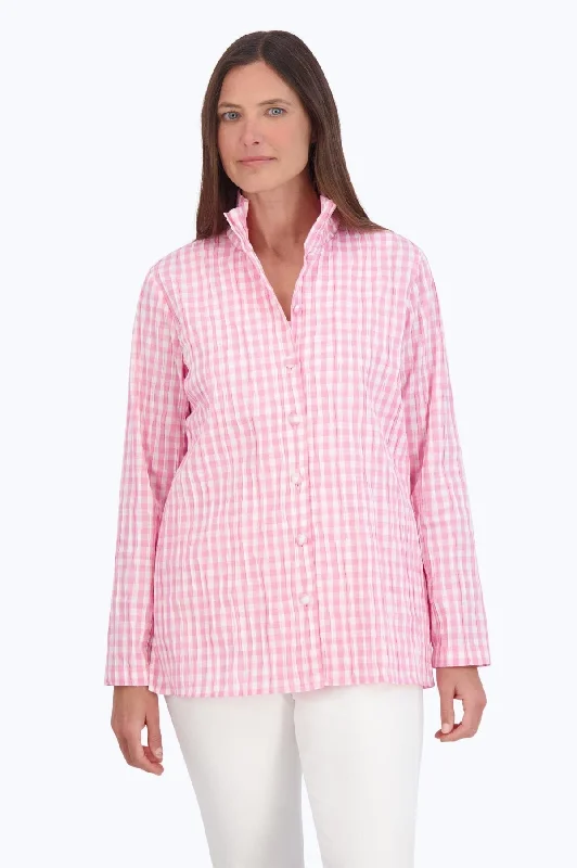 Shell Pink Gingham