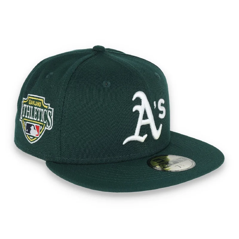 Dad Hat-New Era Oakland Athletics Team Name Side Patch 59FIFTY Fitted Hat