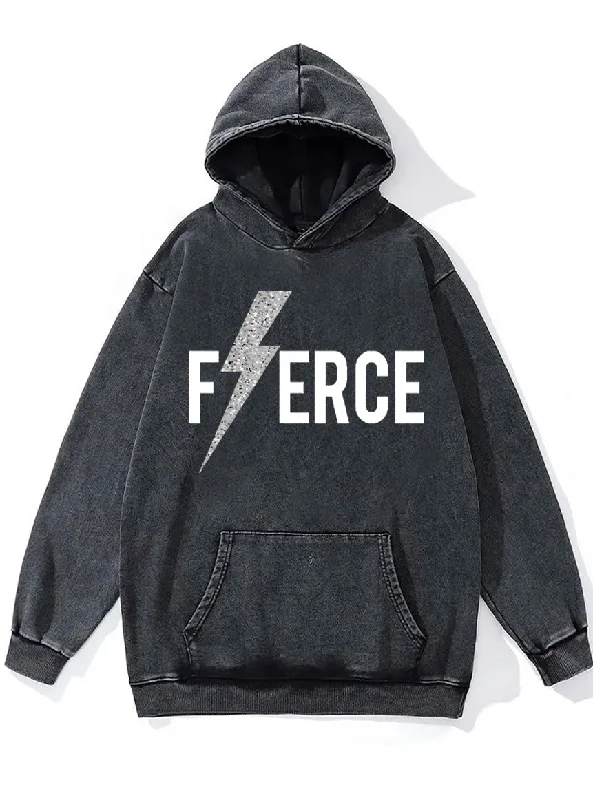 Gaming Hoodie-FIERCE Washed Gym Hoodie