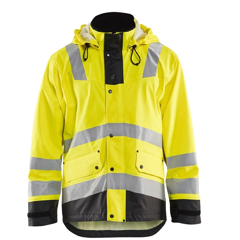 Ski Jacket-Blaklader Men's Hi-Vis Rain Jacket