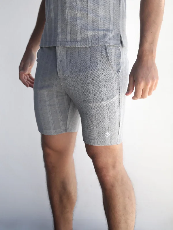 Skull Shorts-Ernesto Shorts - Grey