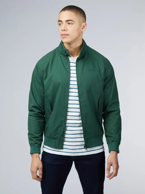 Flight Jacket-Signature Harrington Jacket - Green