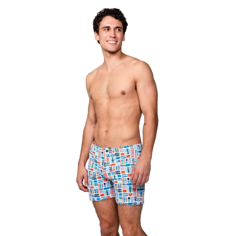 Anime Shorts-Mod Swim Mambo Swim Shorts - Longer Length