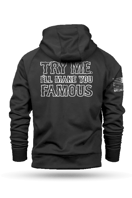 Waterproof Hoodie-Try Me | Undertaker - Raglan Tailgater Hoodie