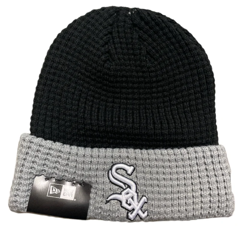 Outdoor Hat-New Era Chicago White Sox Waffled Knit