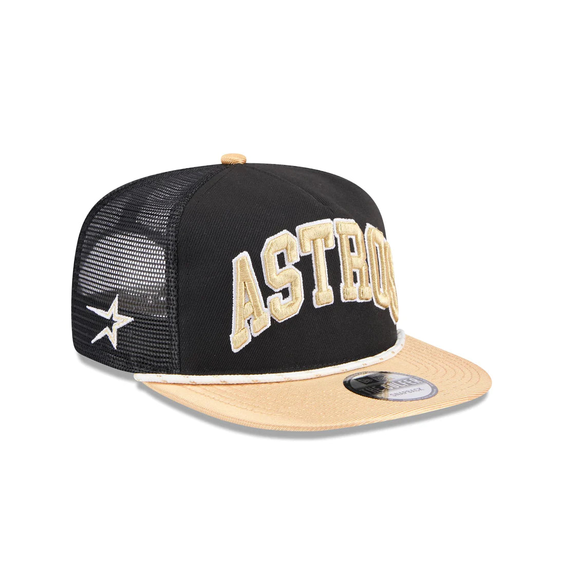 Concert Hat-New Era Houston Astros Throwback The Golfer Snapback Hat