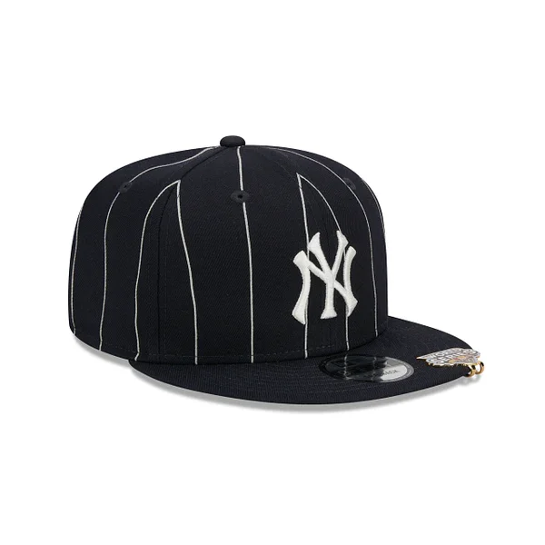 Custom Hat-New Era New York Yankees 2009 World Series Clip Pinstripe 9FIFTY Snapback