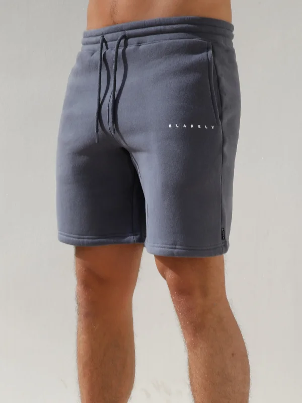 Mesh Shorts-Evolved Jogger Shorts - Blue