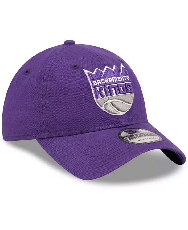 Wolf Hat-Copy of New Era Sacramento Kings Core 2.0 Classic 9TWENTY Adjustable Hat-Purple