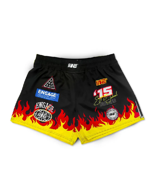 Multi-Pocket Shorts-Shake 'n Bake MMA Hybrid Shorts