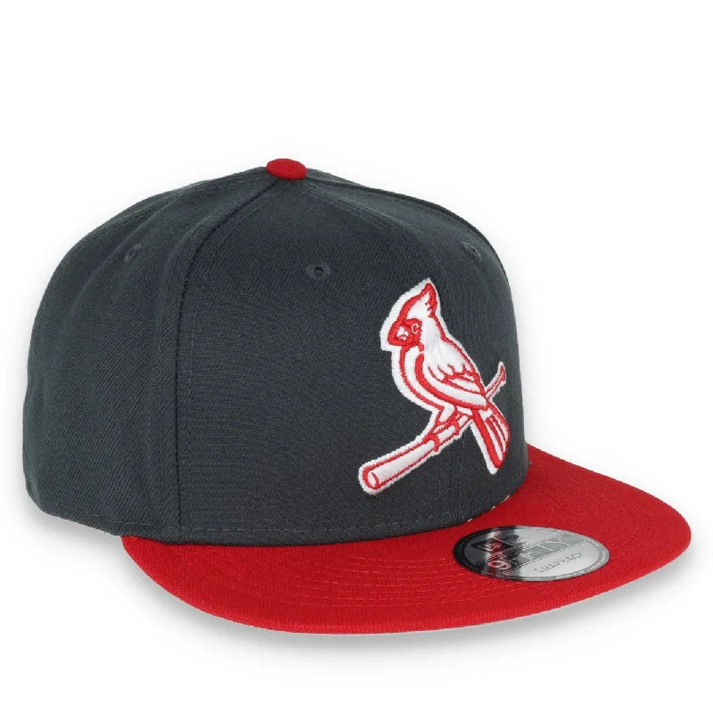 Snapback Hat-New Era ST Louis Cardinals 2-Tone Color Pack 9FIFTY Snapback Hat- Grey/Scarlet