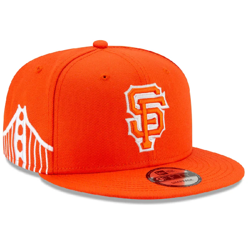 Dad Hat-New Era Youth San Francisco Giants City Connect 9FIFTY Snapback  Hat-Orange