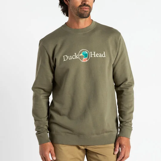 Fishing Jacket-Duck Head Vintage Logo Crewneck (3 Colors)