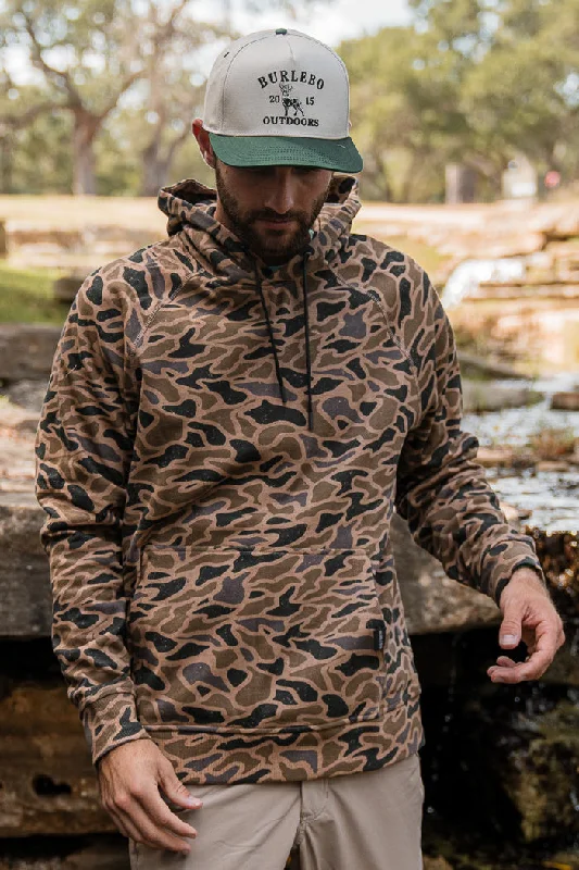 Running Hoodie-Fleece Hoodie - Gauge Camo